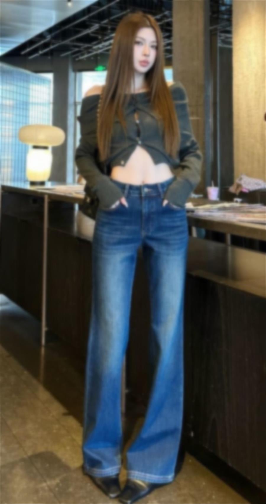 Y S home 2026 jeans womens designer women jeans high quality designer jeans women new jeans women straight pants wide leg pants women's jeans p