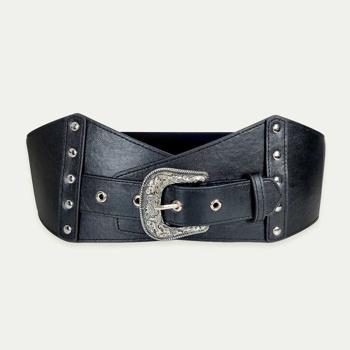 Corset Fashion Blk Elastic Wide Belt Female Plus Size Stret Cummeunds Big Designer Belts For Women High Quality M261016