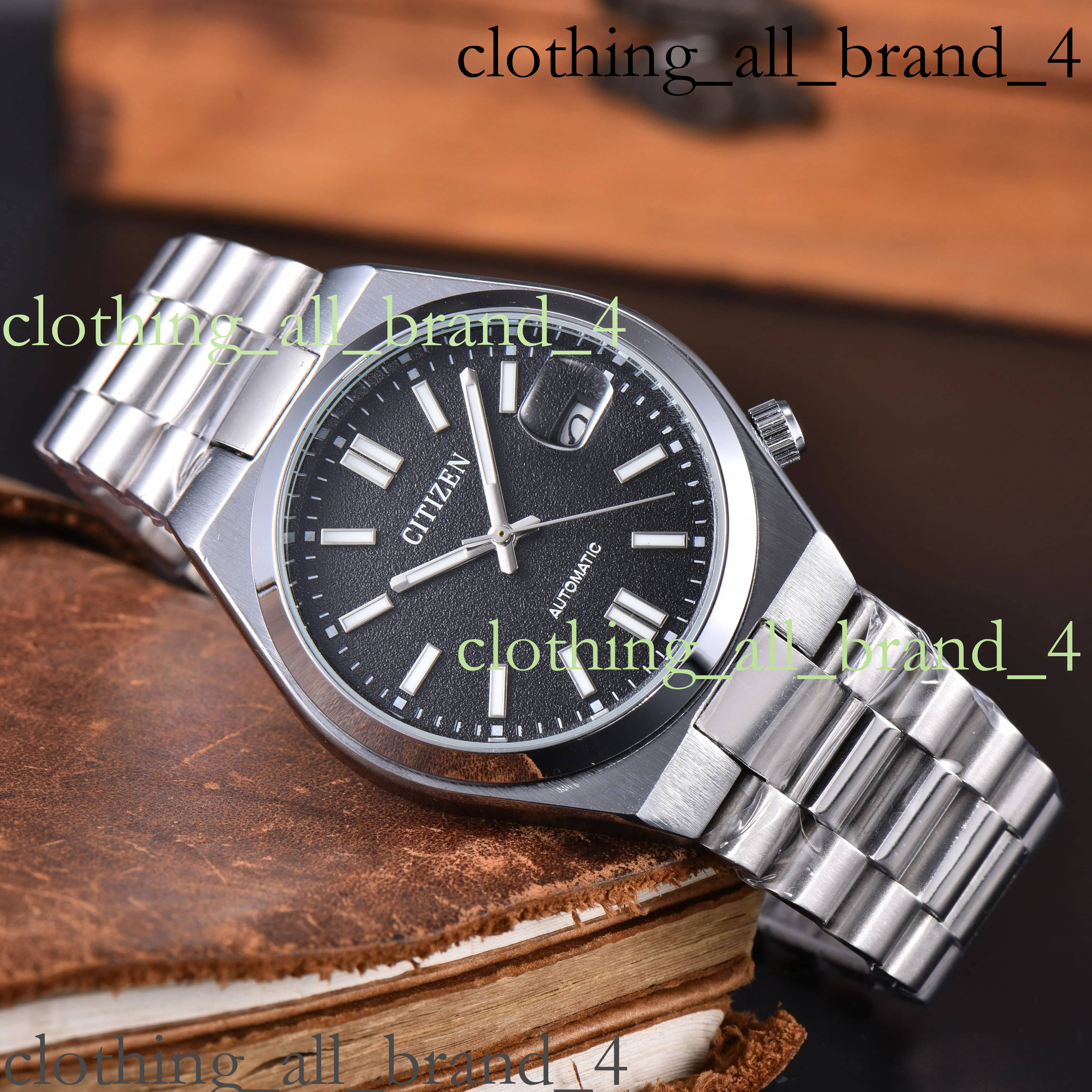 Citize Watch Men Luxury Trend Citi Quartz Calendar Waterproof Multi Function Fancy Round Stainless Automatic Date Designer High Quality Mens Citizen