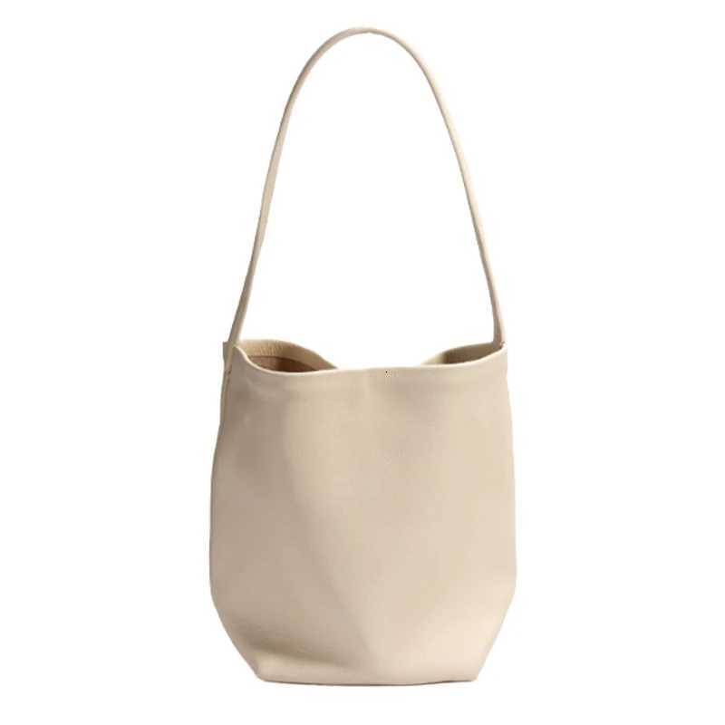 Evening Bags Bucket Large Women's Tote Bag Shoulder Bag Designer Genuine Leather Handbag Japanese Popular Soft Row H261016