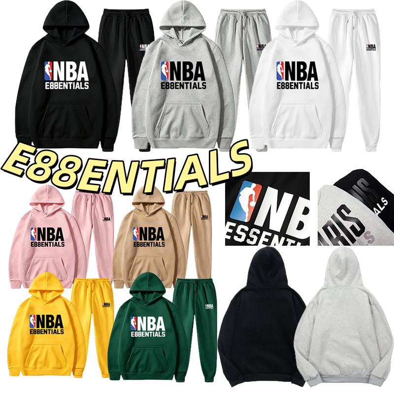 Designer Mens tracksuit Hoodie Set Fleece Lined Pullover Sweatshirt Sweatpants Kangaroo Pocket Drawstring Waist Warm Tracksuit Casual Fit Loungewear