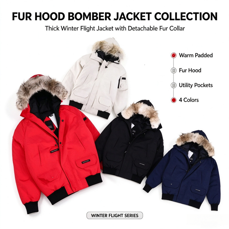 Men's Canadian Coats Jacket Designer Jacket Men's and Women's Jacket Couple Classic Design Winter Down Jacket Men's Outdoor Mult
