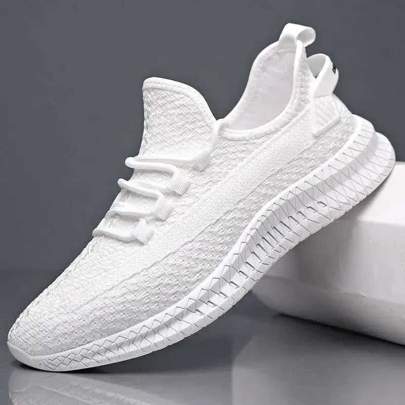 Casual Shoes Men's lightweight mesh breathable casual sports shoes summer outdoor soft sole comfort running shoes male sneakers walking shoes H