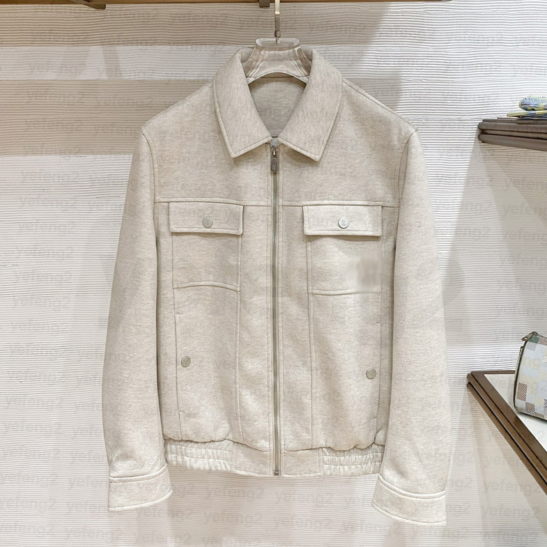 Mens designer jacket luxury bc jacket Wool Blend Jacket Old Money Italian Style Fall Winter Daily Wear Coat