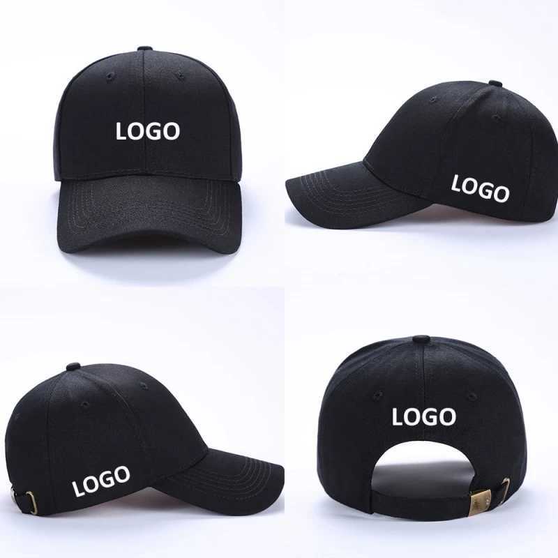 Printed DIY Embroidery Customized Baseball Cap Unisex Adjustable Men Women Sport Trucker Hat Solid Color Personalized Caps M261016