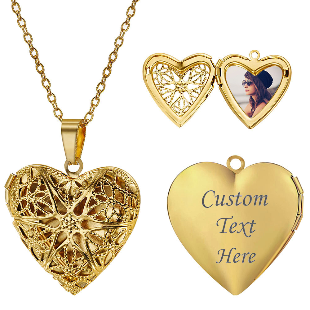 316L stainless steel pendant, featuring trendy, design with hollowed-out six-pointed star, heart-shaped box that can be opened, and a clavicle