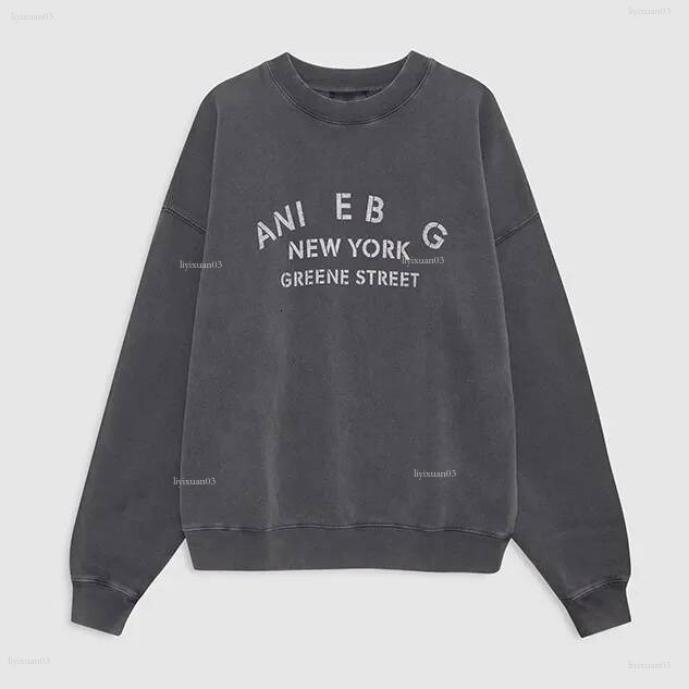 Popular Designer Womens Hoodie Crew Neck Washed Hoodies Vintage Trendy Sweatshirts Women Pullover Cotton AB hoodie Loose Streetwear Sweatshirt 9ee d