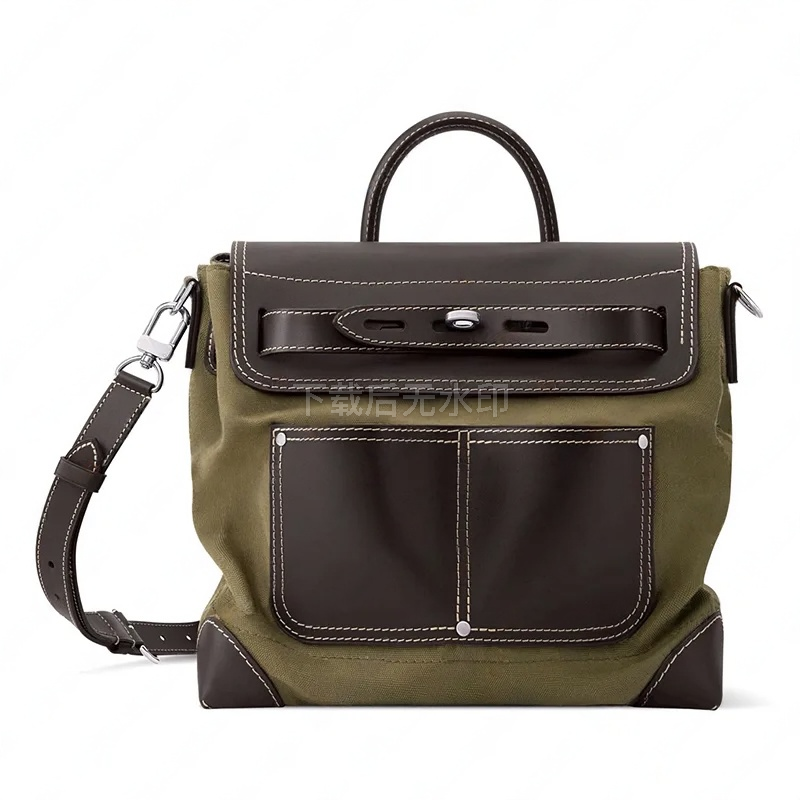 TOP. M2A082 M2A253 Steamer 30 Bag Messenger Bag Crossbody Shoulder Bag Totes Handbag Travel Bag Luggage Briefcase TOP Mirror Quality Pouch Purse