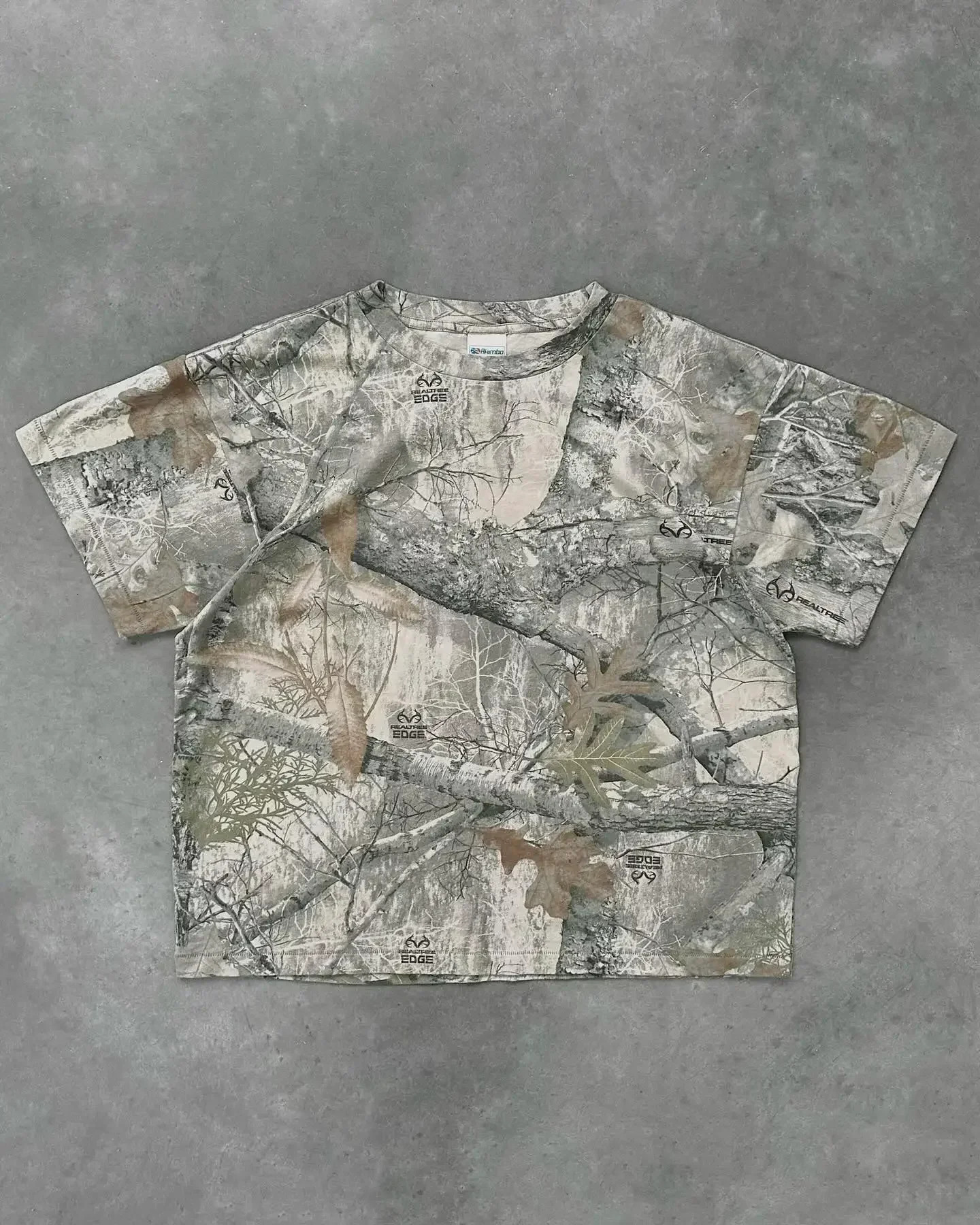 Hip Hop Y2k Retro Tops Camo Print Graphic TShirt Harajuku Goth Men and Women Summer TShirt Casual Street Wear 261016