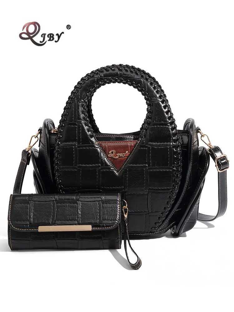Evening Bags Totes Bag Woman Shoulder Bag Leather Purse Large Capacity Shopping Bag Fashion Designer Women's Top Handle Handbags Crossbody H261