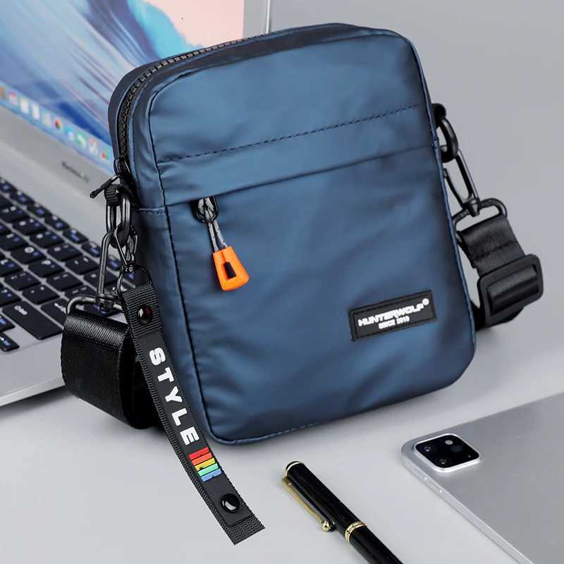 Shoulder Bags Simple Mini Men Crossbody Bag For Phone Side Bag Casual Waterproof PU Leather Shoulder Bag Business Small Messenger Sling Bags H261016