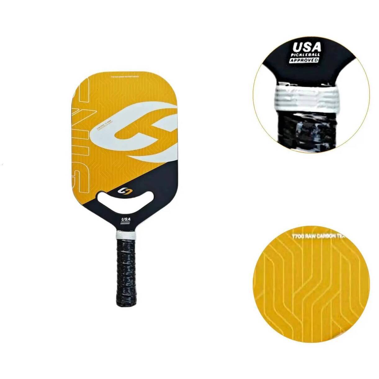 Multi-Piece Tennis Racket Matching Kits Carbon Fiber Paddle * Pickleball Racket Premium Lightweight Training Practice 13 5 Mm Thick For Adults full