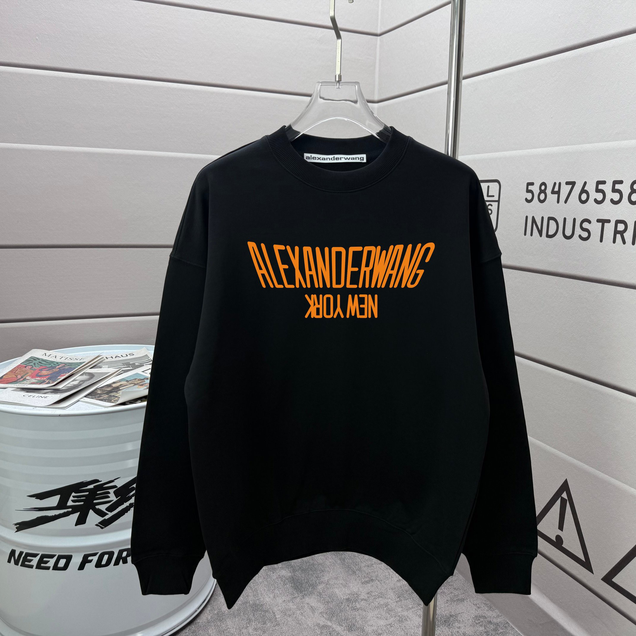 Men's Plus Size Hoodies & Sweatshirts Round neck embroidered and printed polar style summer wear with street pure cotto 3tg