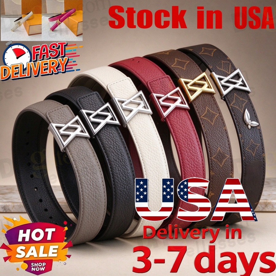 Free Shipping Designer Belt Womens Belts Genuine Leather Belt Letter Mens Classic Flower Belt Luxury Belt Gold Silver Smooth Buckle Luxury Belt Widt