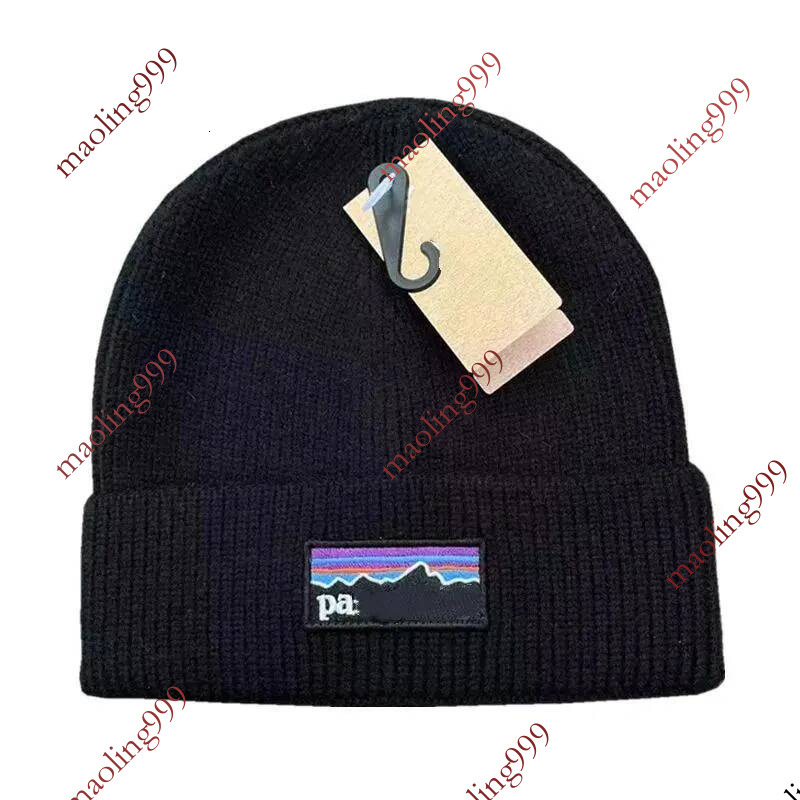 Designer Beanies Men Thermal Earflap Beanie Thick Knitted Winter Skull Cap Windproof Warm Outdoor Ski Cycling Streetwear Hat Hip Hop Bonnet