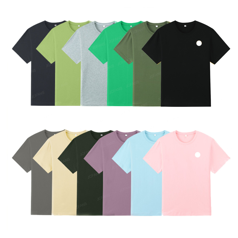 Designer Shirts T Shirt Mens Womens Kids Embroideried Badge Cotton Short Sleeve Round Neck Skateboard Family Tops Tees S-3XL