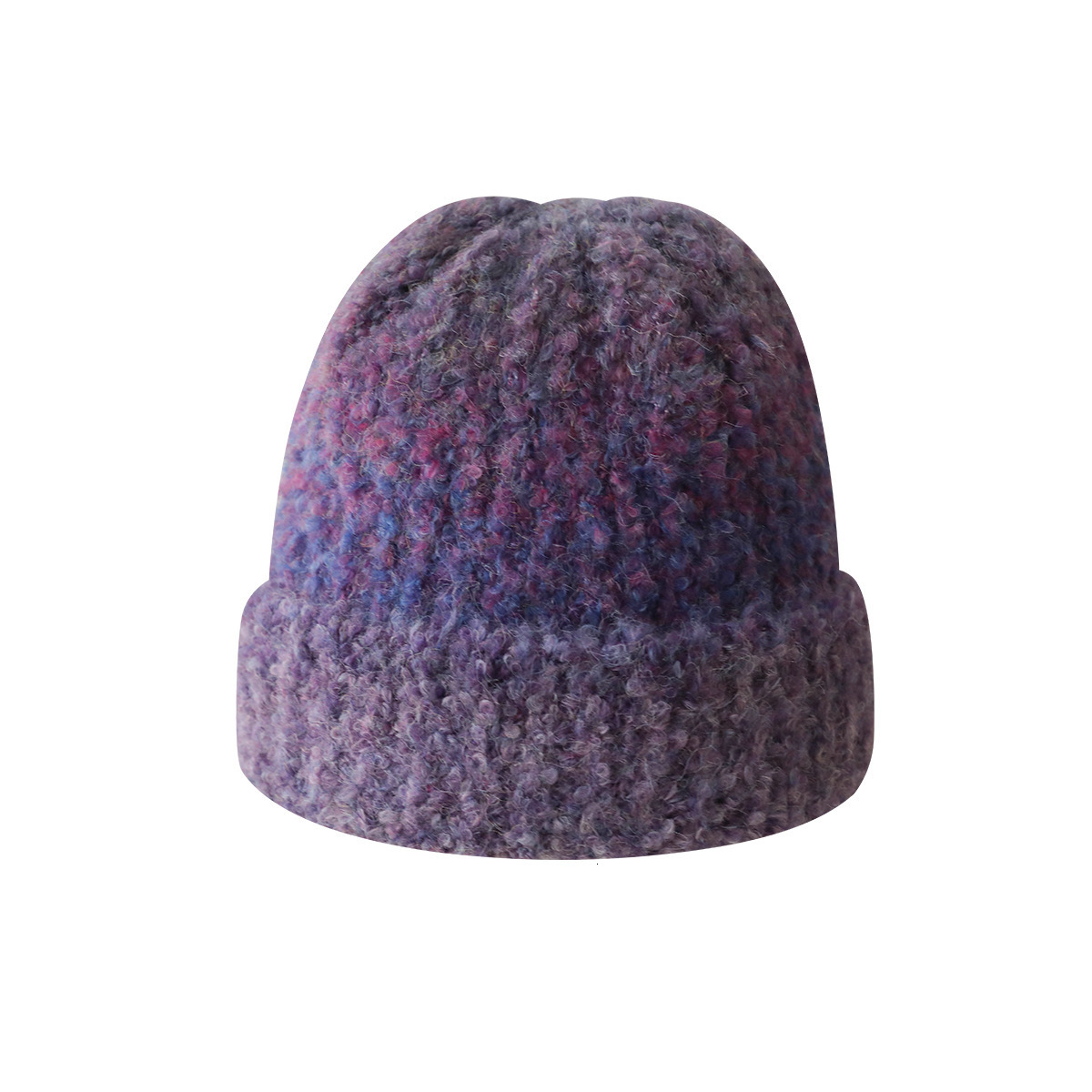 Loose-fitting, face-slimming knitted hat for men women, 2025 special yarn blend, soft and warm, trendy
