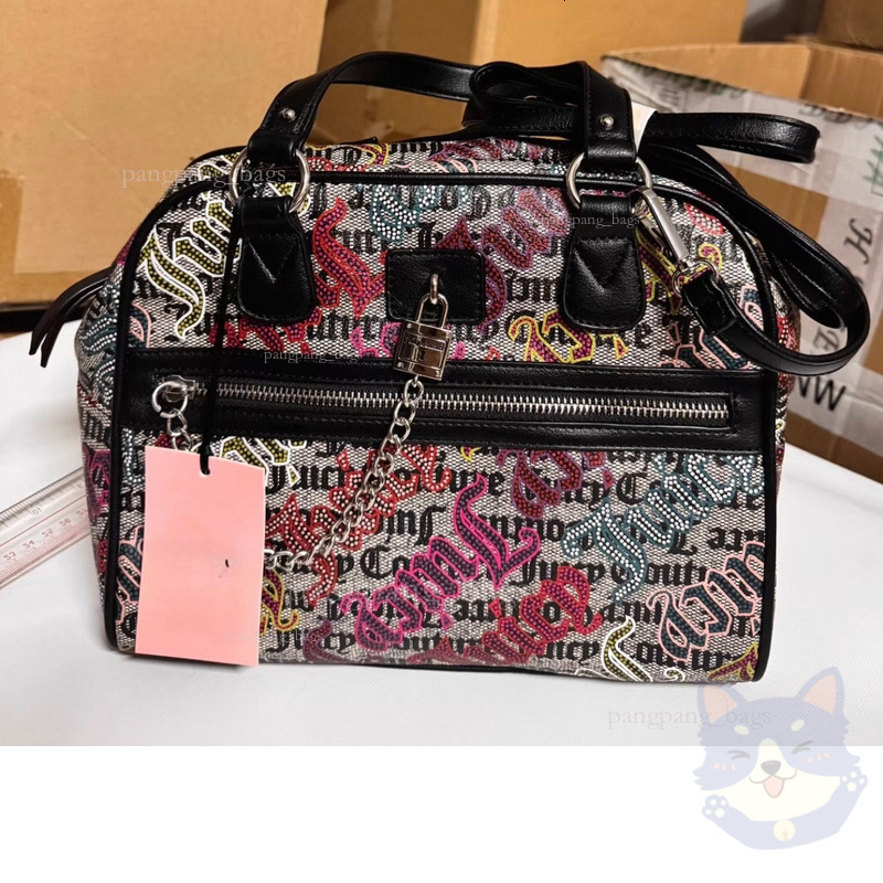 juicy coutures bag Mirror quality Shoulder Bags Y2K Women juicy bag Vintage Retro Chic Embroidery Velvet Bag tote Ladies High Capacity Shopping Hand