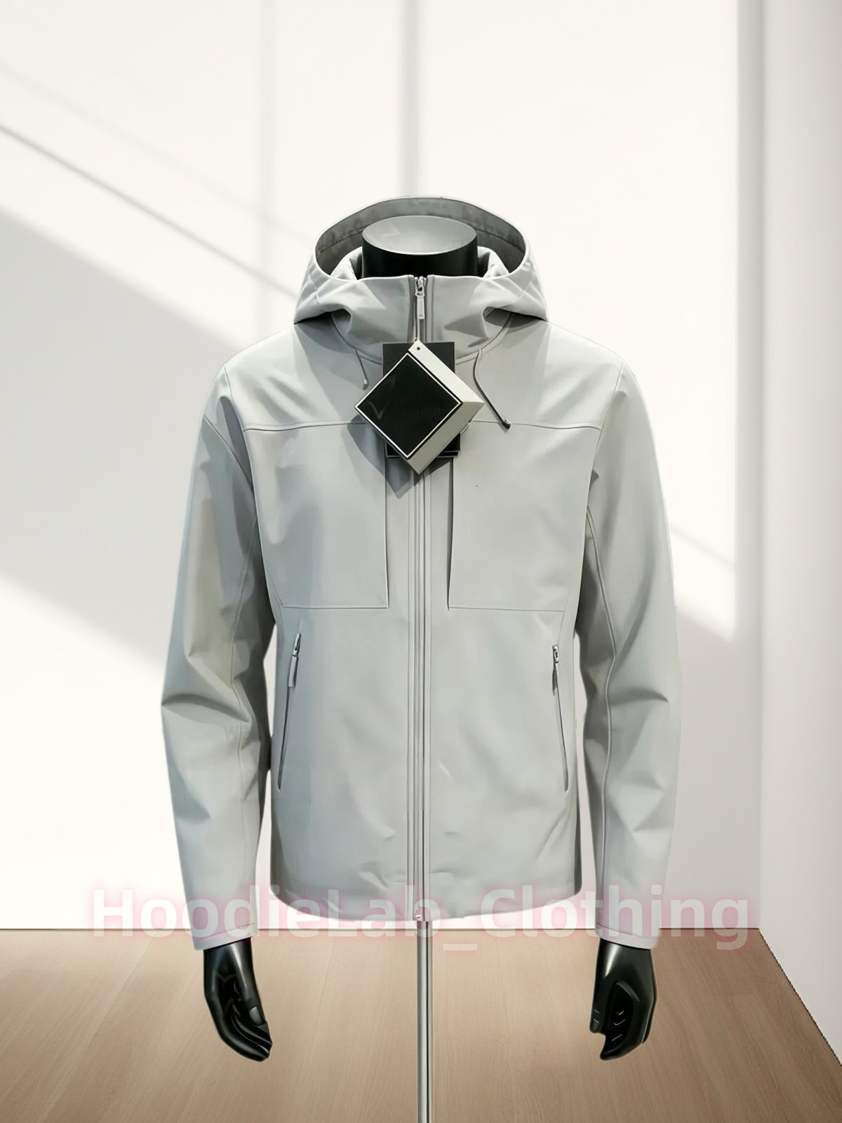 Arc Jacket Men Women Designer Brand Embroidered Logo Top Waterproof Goretex BETA ALPHA Hard Shell Zip Up Hood High Quality Windbreaker Ski Jacket Co