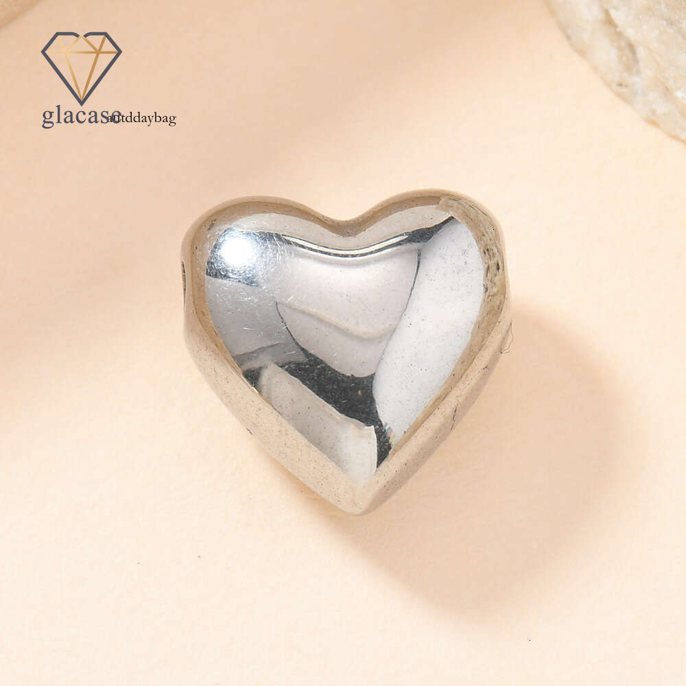 Single pendant new 925 Sterling Silver 14K Gold jewelry cast geometric pendant accessories DIY necklace and bracelet accessories