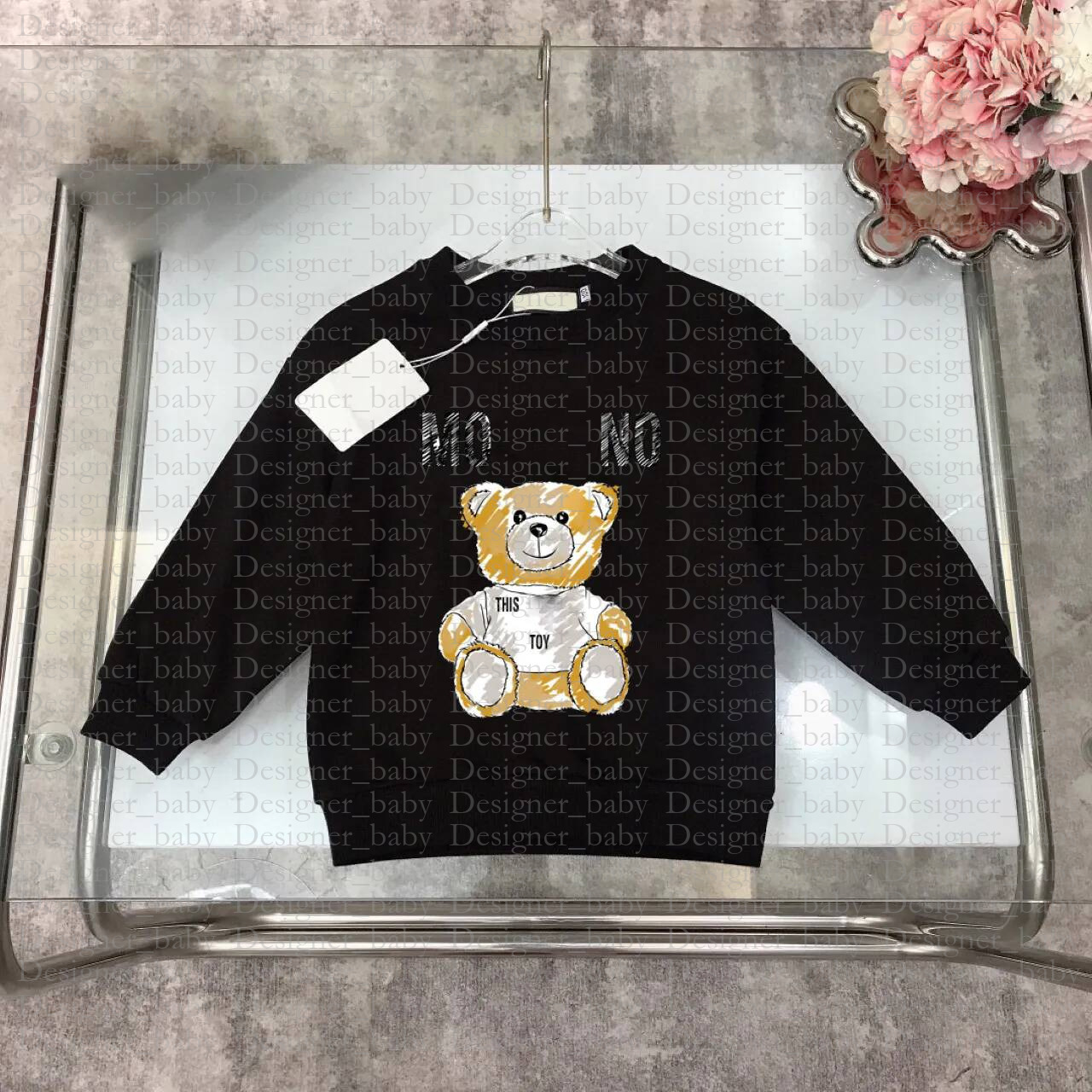 Kids Hoodies Children Round Neck Sweater Designer Top Quality Toddler Lovely Baby Hoodie Zipper Luxury Clothes Autumn And Winter Round Neck Hoodie