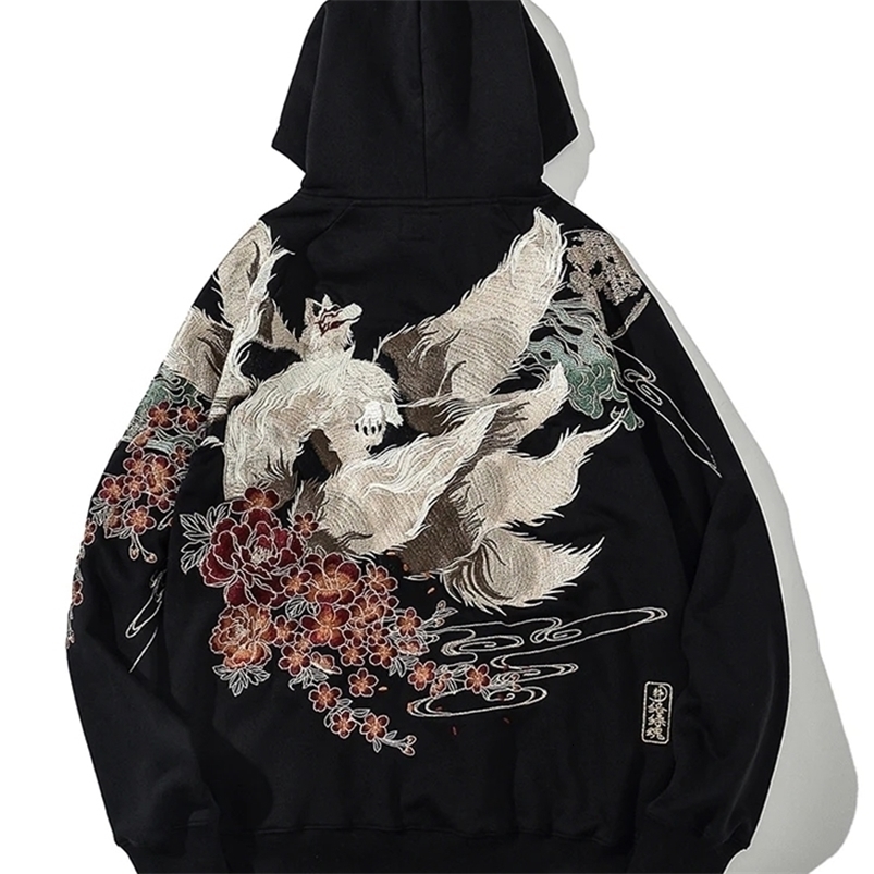 High Quality Embroidery Man Women Hoodies Harajuku 100% Cotton Hooded Sweatshirts Autumn Long Sleeve Black Pullover Loose Tops 260924