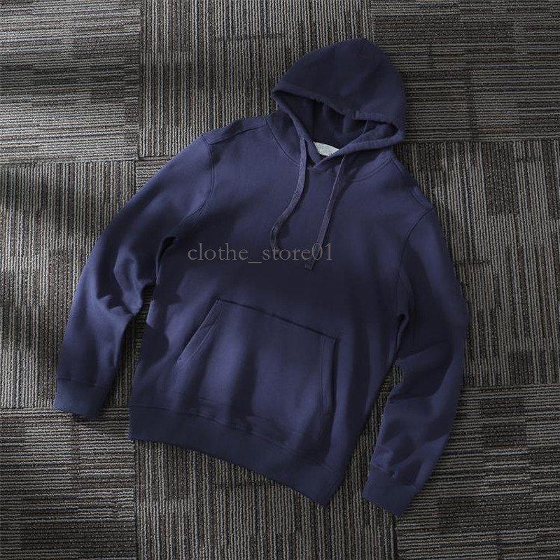 Stones Islens Unisex Ghost Tone Arm Patch Hoodie Stone Isans Sweatshirt Minimal Street Top Cardigan Classic Sportswear Men And Women Jacket Stoney H