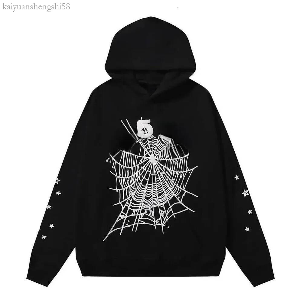 Spyder Hoodie Designer Spyder Y2k Hoodies High Quality Classical Casual Graphic Pullover For Men Women Designer Young Thug Spyder Sweatshirt Hoodie