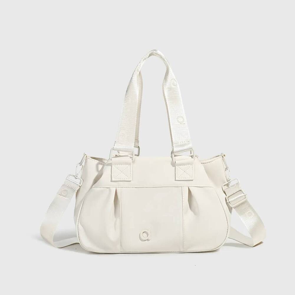 Sports Bag Alone Bags Yoga Women's Nylon Handbag sports backpack Ruched Design Dual Strap Crossbody Shoulder Lightweight Waterproof Gym For Wor