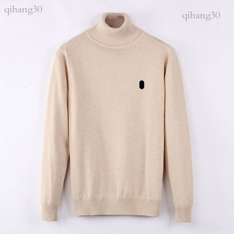 Ralf Sweaters Laurnen Men Polo Sweater Designer Cardigan Quarter Zip Knitted Half Small Horser Jumper Long Sleeve Wool Horse Embroidered Rauph Larue