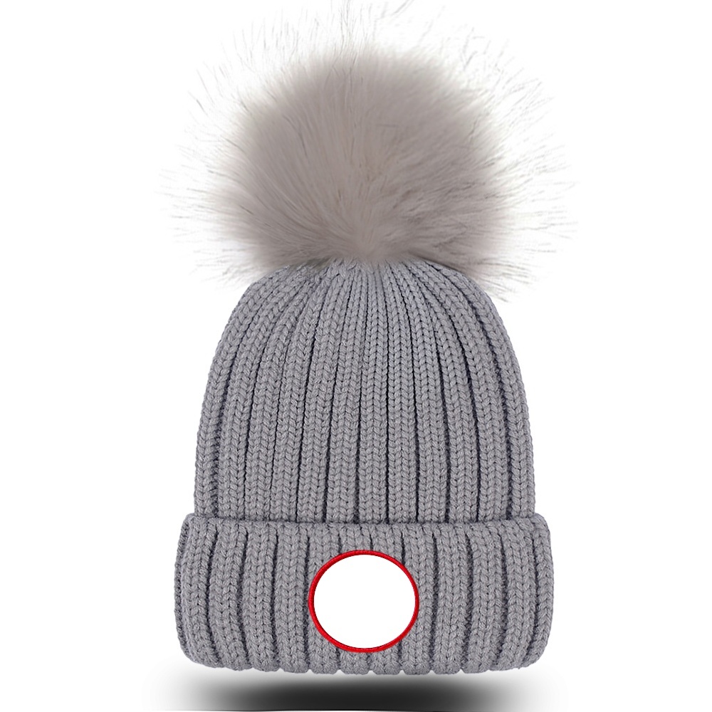 Warm Winter Caps Fashion winter hat Design beanies wool skull cap Fashion Women Beanie Pom Pom Bobble Hat Outdoor ski warm hats high quality d-2