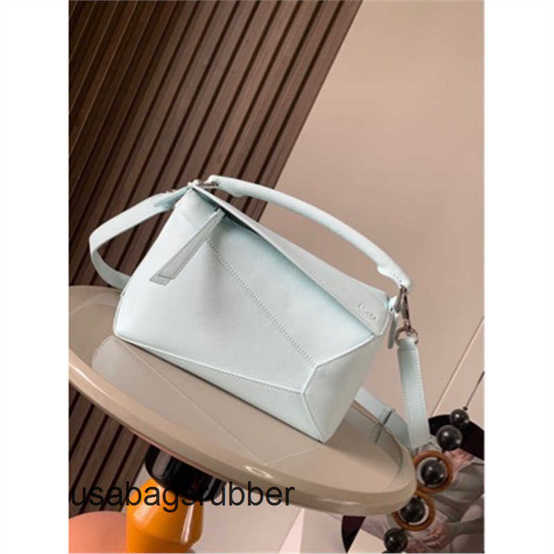 Origami Satchel New Edge Geometric Bag Cowhide Single Shoulder Crossbody Women's High Quality with Multi-Panel Construction