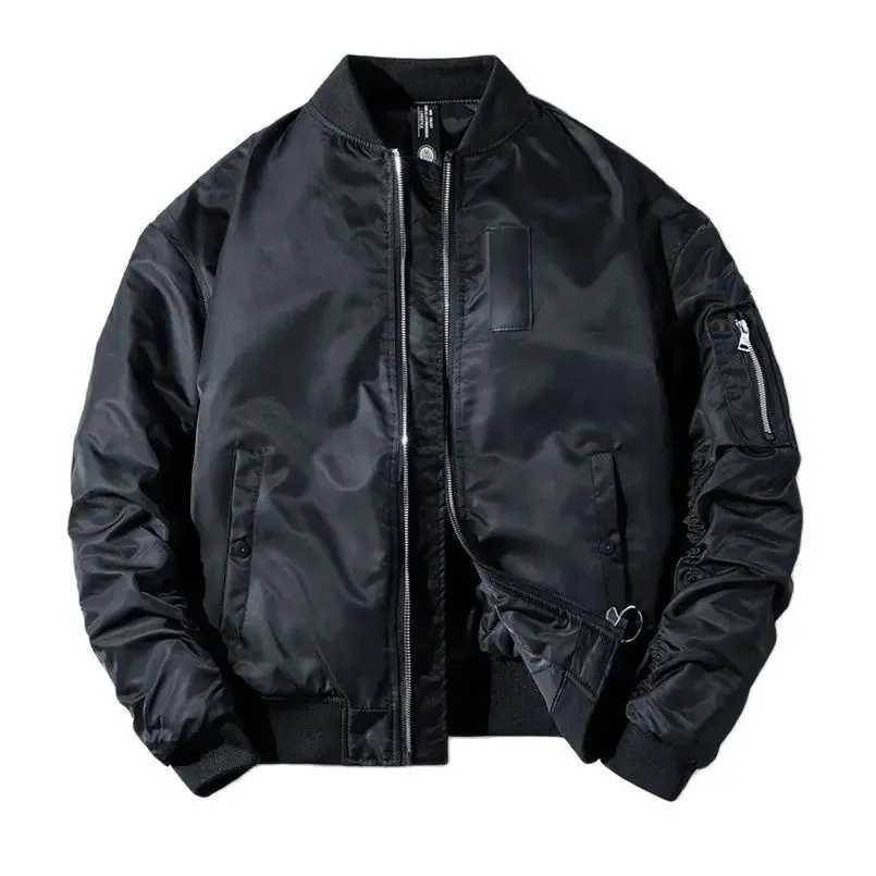 Spring MA1 Bomber Jacket Men Military Oversize Windbreak Flight Pilot Coat Male Streetwear Varsity Clothes Outerwears WinterA1 S261017MIV9
