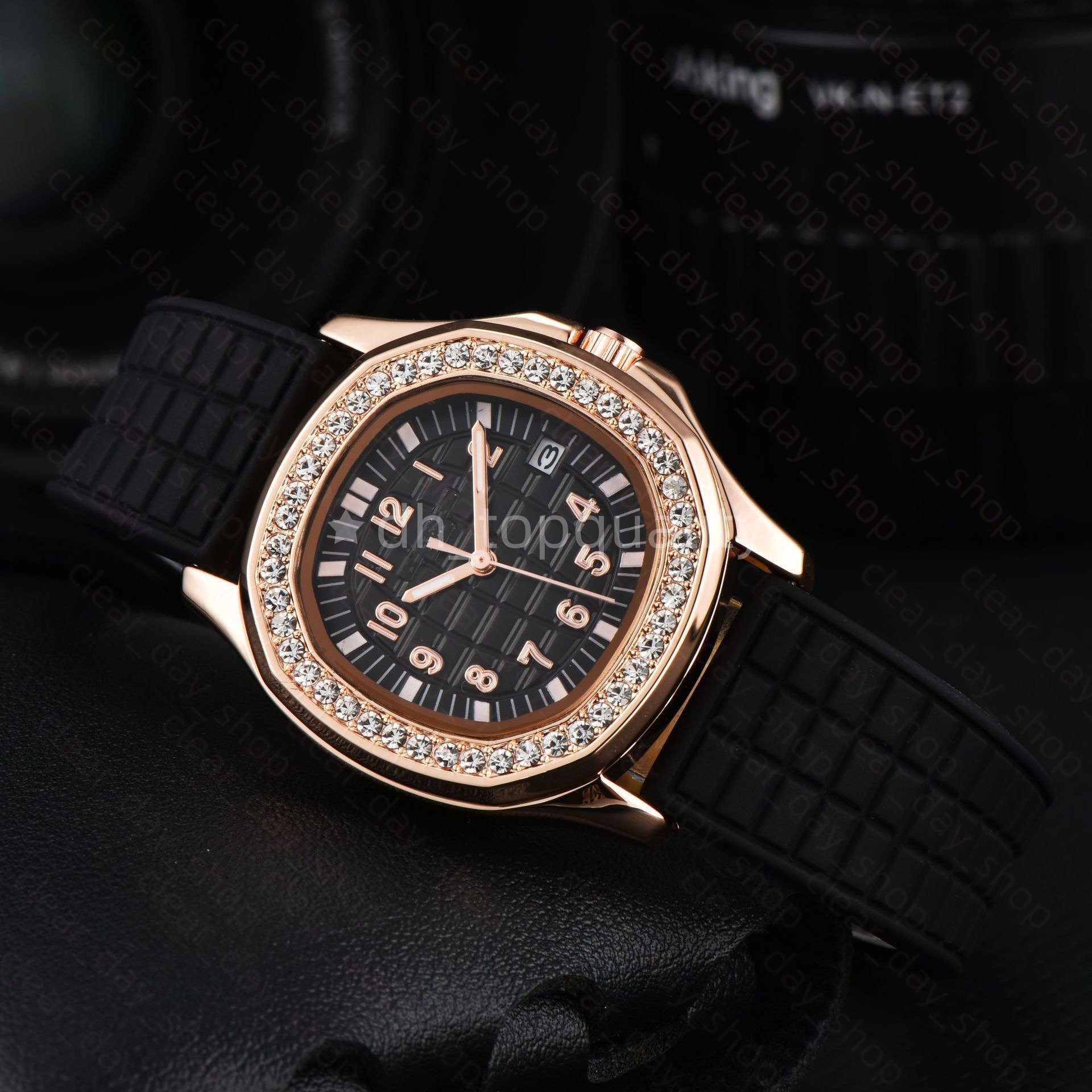 AAA Mens 5740 Nautilius Watch Luxury Patex Phillips Watch Designer Moon Phases Watch Man Pateklies Watch Woman Watch Chronoscope Quartz Automatic Wa
