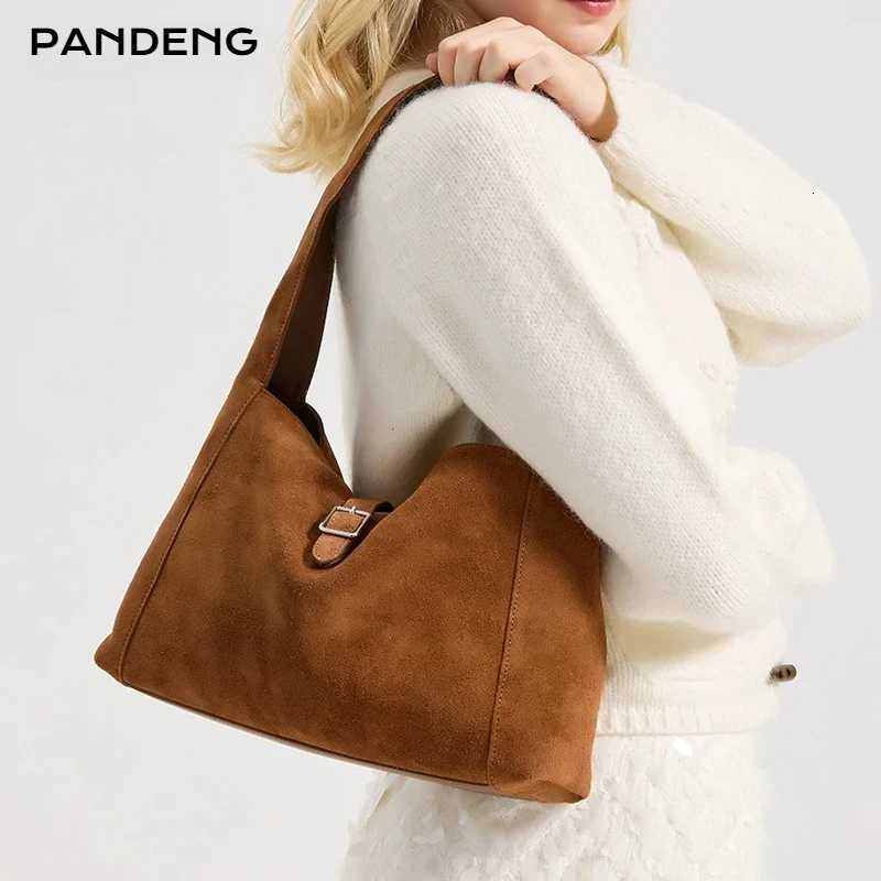 Evening Bags Female Soft Cowhide Durable Crossbody Bag Women's Suede Cow Leather Shoulder Bags Ladies Fashion Trend Classic Handbags for Lady H