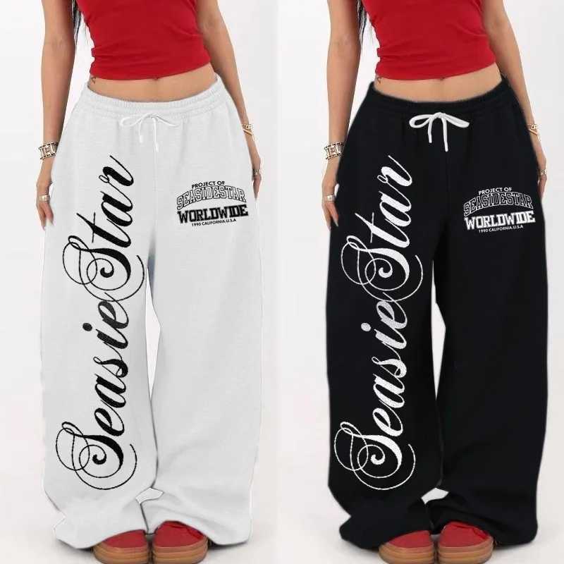 2026 American Vintage Letter Print Pants Street Personality Trendy Sweatpants Men's Women Fashion All-match New Pants S261016LZP3