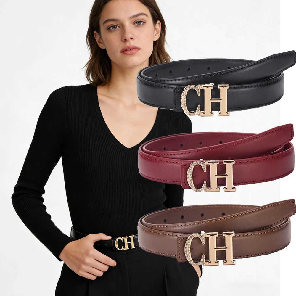 Women's Automatic Buckle Belt Simple And Fashionable Women's Casual Pants Dress Belt Retro Trendy Women's Holiday Gifts S2610171CCI