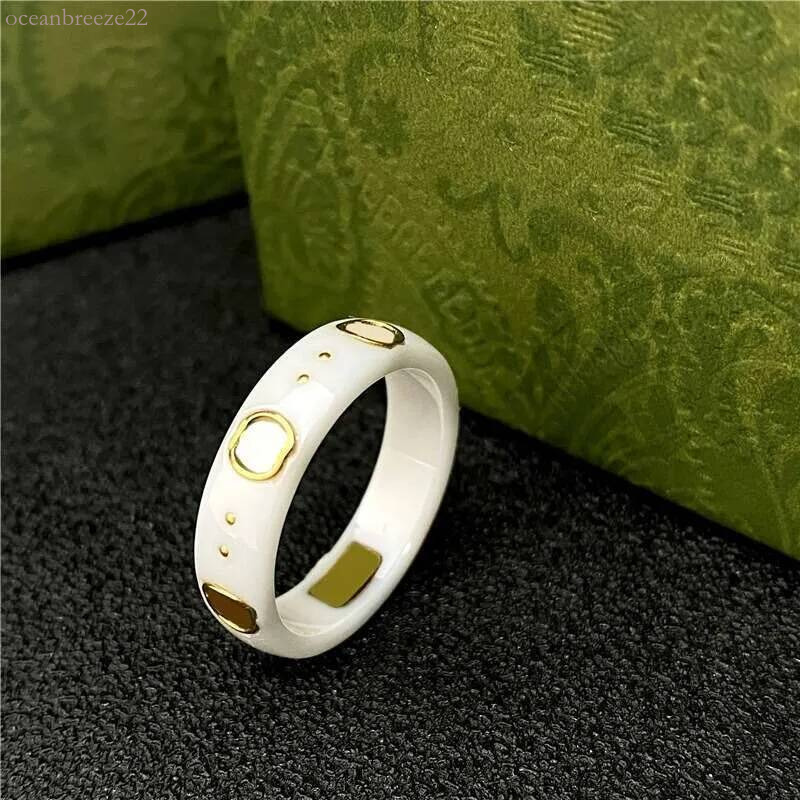 gg ring Designer Ring Brand Letter For Men Women Rings Ceramics Fashion gugu rings Extravagant Letters Ring Wedding Jewelry gucclyness rings 385