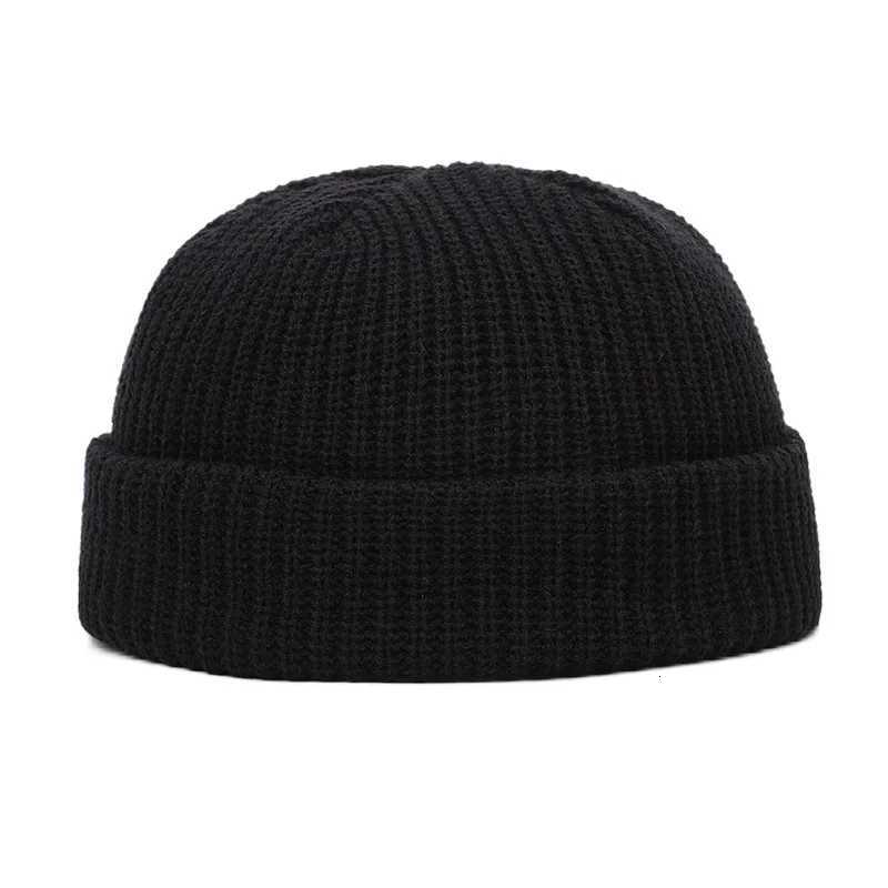 Beanie/Skull Caps Unisex Winter Warm Beanie Casual Hip Hop wool Knitted Skull Cap Short Thread Elastic Adult Men And Female Fashion AccessoryT261017