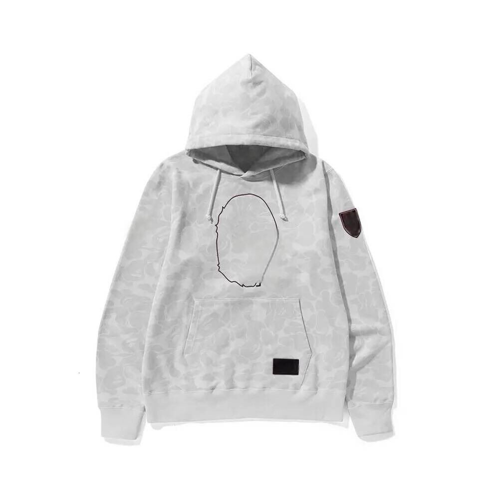 2026 10A Designer Mens Tracksuit Mens Bapstas Hoodies Full Zipper Boys Girls Sweater School Hight Quality Bathing App Hoodies High Quality Fashion B