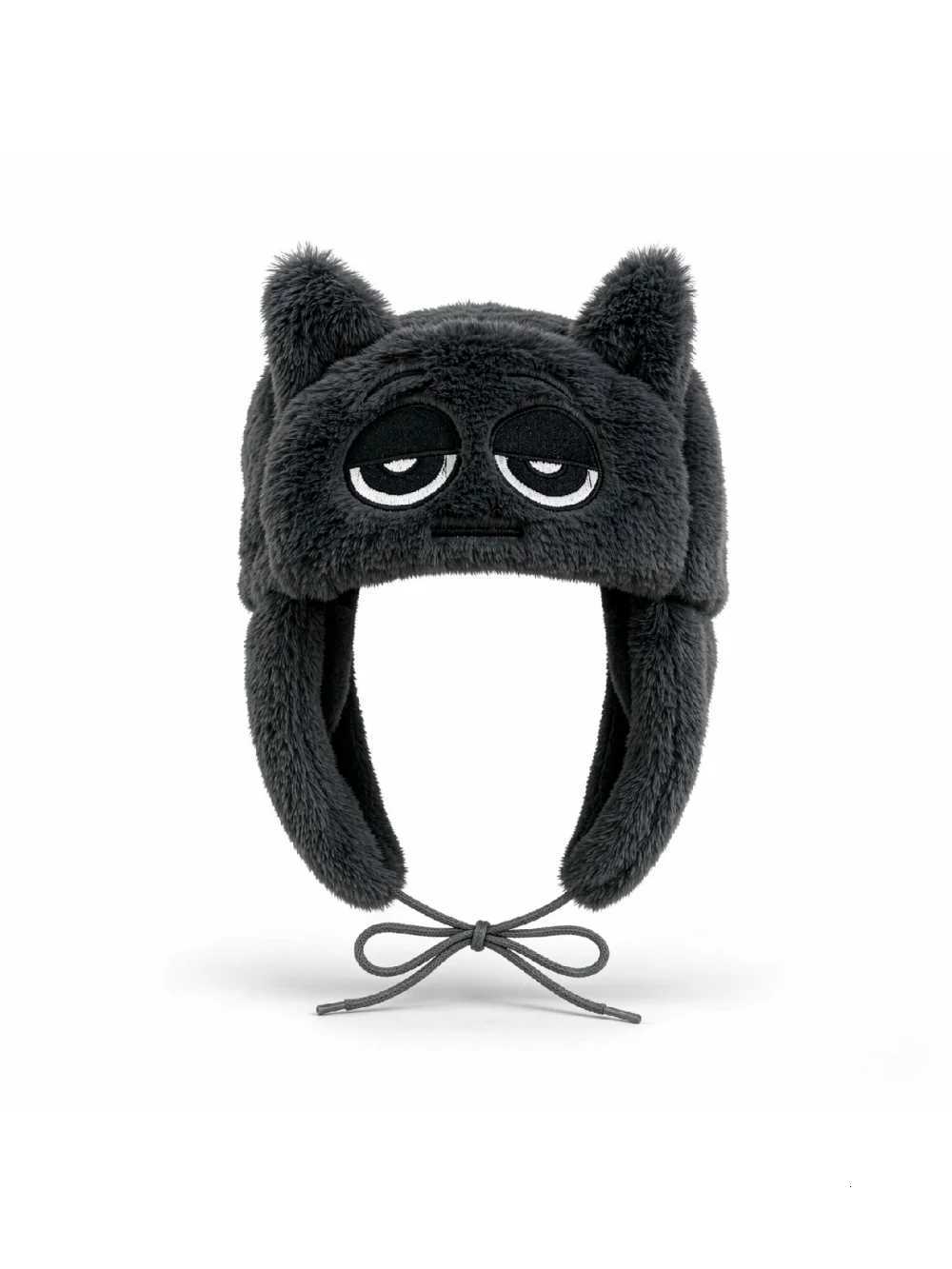 Trapper Hats New cute cartoon embroidered plush ear protection hat for autumn and winter casual and versatile decoration street trend insT261017