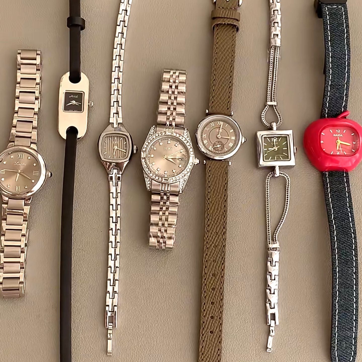 Designer exquisite ladies' wristwatch Retro vintage women's watch, simple and classic casual design, quartz watch wholesale, elegant and u
