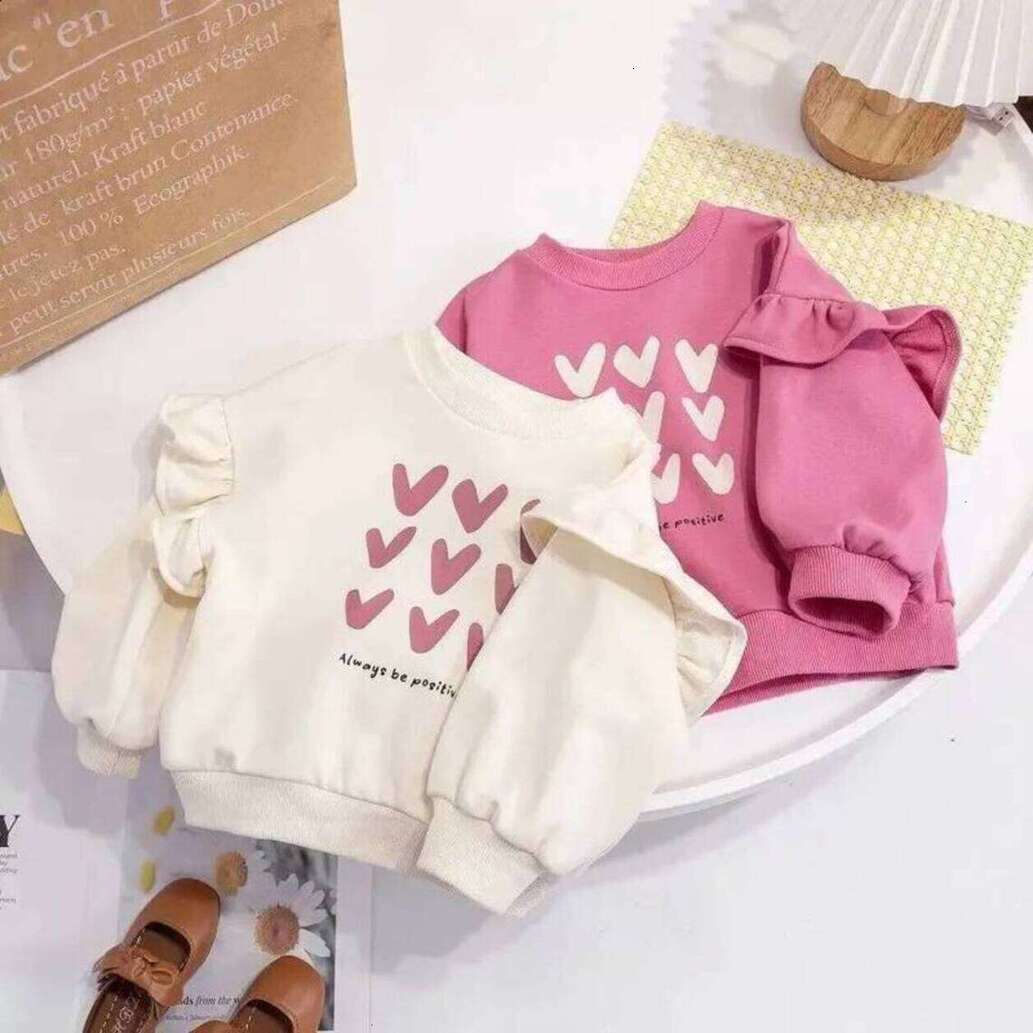 Girls Hoodie Spring Baby Girls Long Sleeve T pullover Shirt Casual Children Printed Tops Toddler Kid Loos