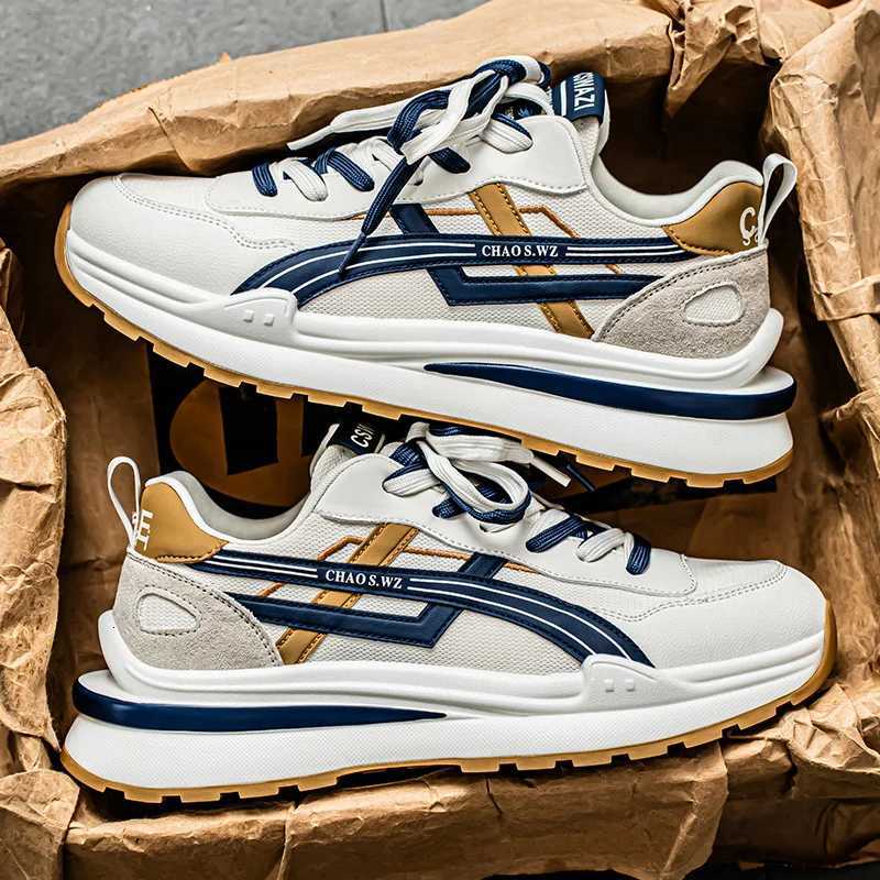 Casual Shoes Men's Shoe Breathable Thick Soled Casual Sneakers Outdoor Running Four Seasons New Tennis Men Soft Soles Comfort Male Sneakers H26
