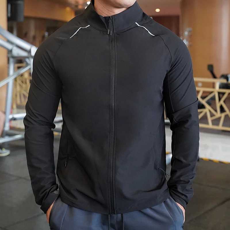 Autumn Quick Dry Hiking Double Mesh Thin Running Jackets Windproof Gym Fitness Men Comfort Outdoor Sports Windbreaker Coats Top S2610176GM5