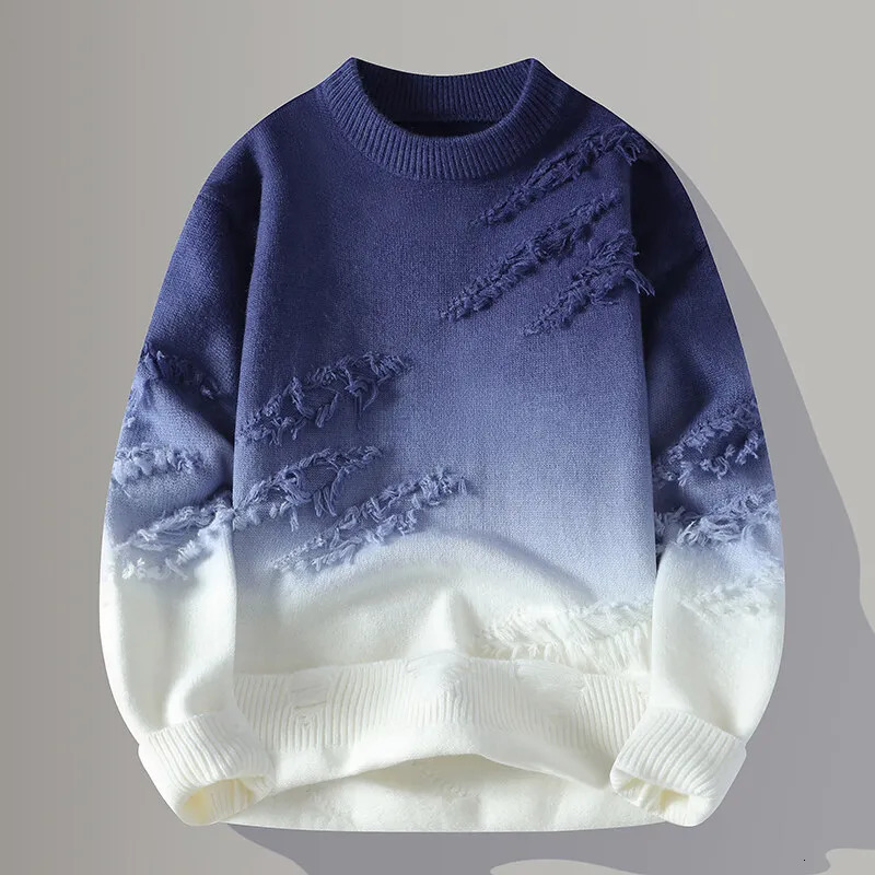 Winter Sweaters for male men thick Oneck sweater Student youth sweaters autumn Mens wool Casual Knitwear Pullover 261017