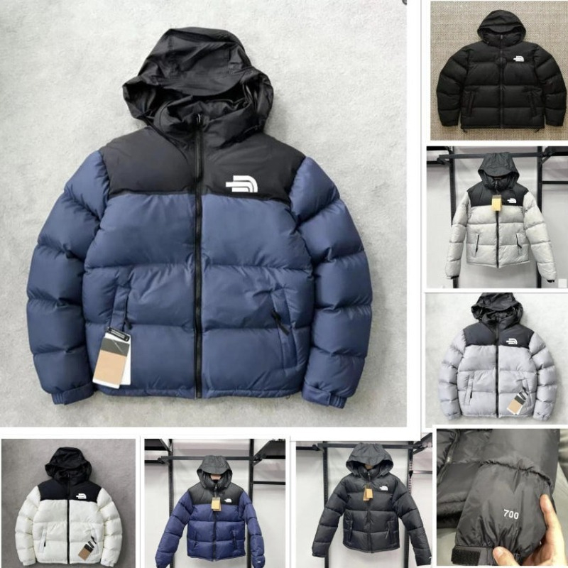 Men Puffer Jacket Designer Down Jackets With Hood Jacket NF CODE 700 Fill Parka Winter Luxury Women Overcoat Jacket Down Coat Couple Thick Warm Coat