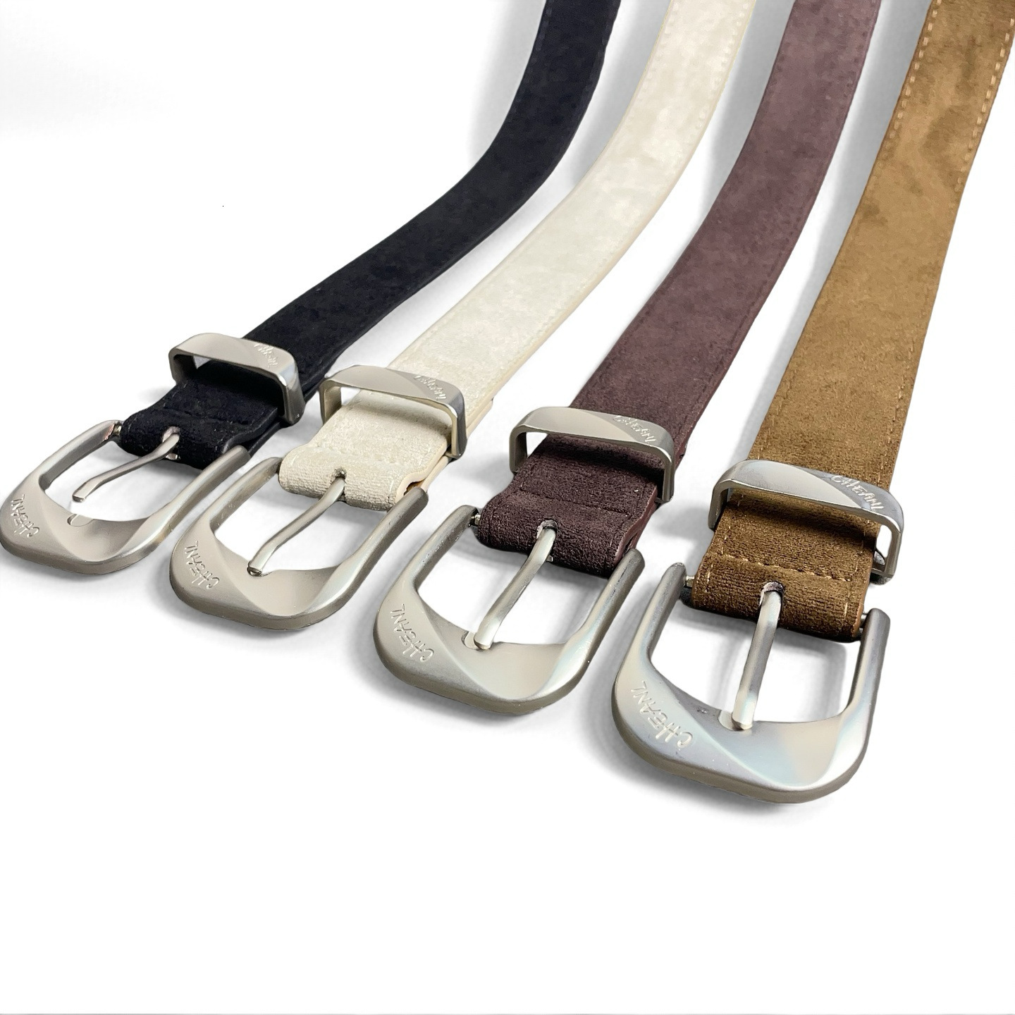 Manufacturer wholesale 2025 new suede fashion versatile retro Melard style belt women's accessory