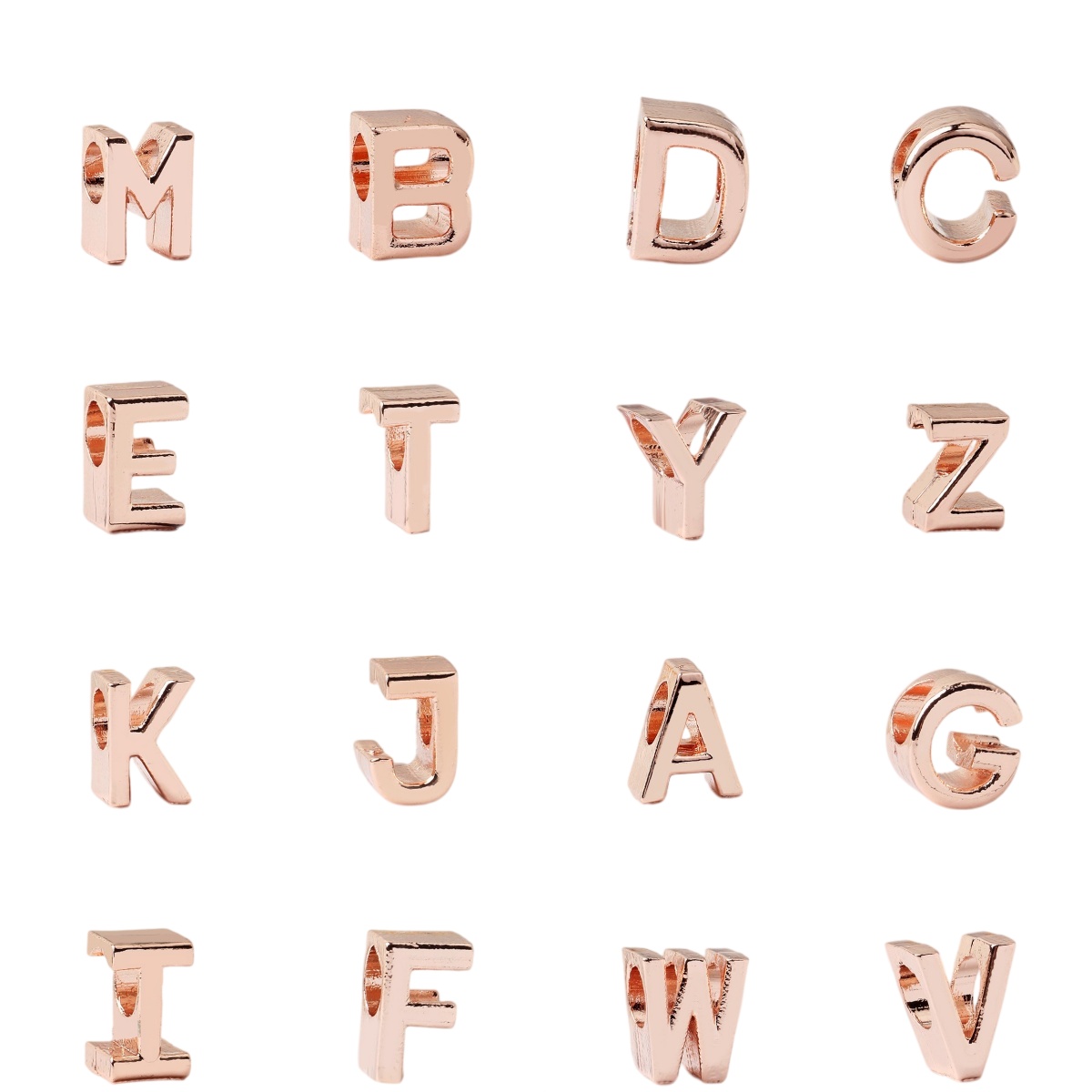 jewelry woman designer Charms rose gold 26 English letters Charms pendant beads high quality luxury jewelry for women Charms fit bracelets necklaces