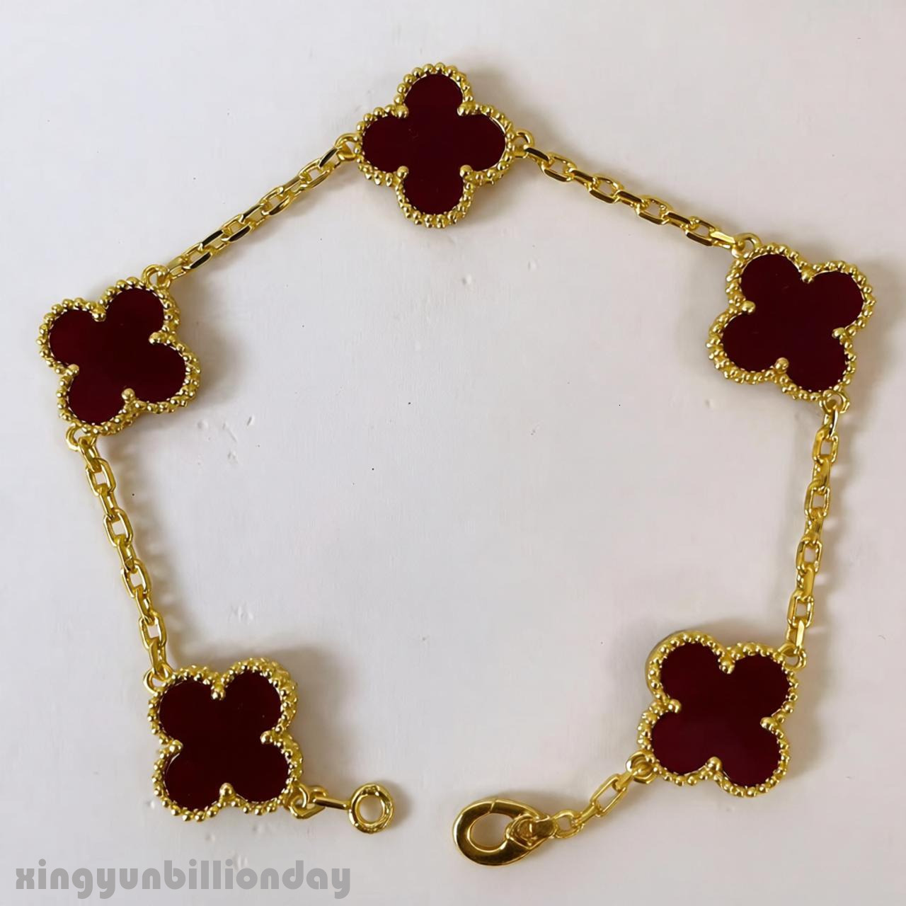 Designer Jewelry vca bracelet Natural Mother-Of-Pearl Five-Flower Women Four-Leaf Clover Panda Fashionable Jewelry vanly cliff bracelet